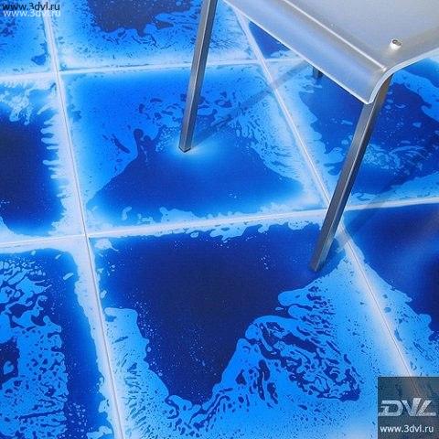 Напольная декоративная плитка с постоянно меняющимся рисунком производимая компанией 3DVL - живая плитка liquid floor #Russia #liquidfloor #жидкаяплитка #живаяплитка #декоративнаяплитка